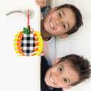 Winlyn 24 Sets Fall Pumpkin Crafts DIY Ornaments Decorations Kit - Maple Leaf Foam Stickers Arts and Crafts for Kids Thanksgiving Halloween Party Classroom Activities