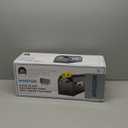 Architectural Mailboxes 8830B-10 Winston Nickel Flag Post Mount Mailbox, Medium, Black