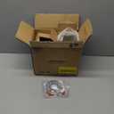 Progress Lighting P2018-09 Inspire Collection Etched Glass Traditional Bath Vanity Light, 1-Light, Brushed Nickel