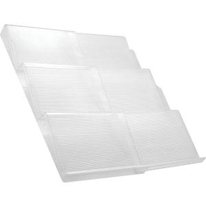 BaHoki Essentials  T4ier Spice Rack- Kitchen Drawer Organizer - Clear Plastic Storage Rack for Kitchen Pantry - Perfect for Salt, Pepper, Spices and Seasonings