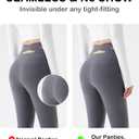 High Waisted Seamless Underwear for Women No Show Panties Sexy Cheeky Bikini Scalloped Edge Breathable Briefs 7 Pack (L)