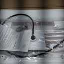 LED Canopy Gas Station Light, 150W 21000LM Surface Mount LED Carport Ceiling Light 5700K (600W HID/HPS Equivalent), 100-277V IP65 DLC & UL Listed