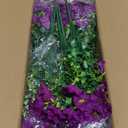 Yastouay Artificial Flowers for Outdoors, 26 Bundles Fake Outdoor Flowers, UV Resistant Artificial Plants & Flowers for Decoration, Purple Realistic Morning Glory for Outdoor Porch Garden Decoration