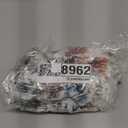 BLENCOT Womens Casual Square Neck Long Sleeve Boho Floral Midi Dress Print Side Split Dresses (X-Large)