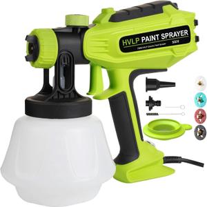 Paint Sprayer, 700W HVLP Electric Spray Paint Gun with Blowing Joints, 4 Nozzles & 3 Patterns, Easy to Clean, Paint Sprayer for House Painting Tool, Cabinets, Decks, Walls, Etc.