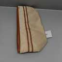 GIVLEFLY Purse Organizer Inserts Divider Handbag Insert with Multiple Pockets,cup & umbrella position Zippered Bag, Lightweight Tote Organizer Fit for Longchamp Neverful and More(Beige,Medium)