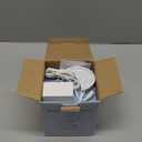 Hossili Ultrasonic Retainer Cleaner Machine, 45kHz 200ML Dental Cleaning Pod with 4 Wash Modes, Digital Timer for Denture Cleaner, Aligners, Mouth Guards, Braces, Jewelry & Toothbrush Heads (White)