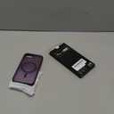 Magnetic Shockproof for iPhone 16 Case 2025[Compatible with MagSafe][Military-Grade Protection]Anti-Yellowing,Anti-Scratch Matte Back Protective Phone Case for iPhone 16  6.1",Purple