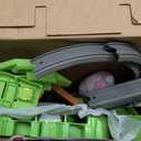 Hot Wheels Mario Kart Circuit Track Set & 2 Toy Vehicles, Racing Playset Includes Booster, Plus Mario & Yoshi Karts 