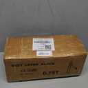 Lever Chain Hoist, 3/4 Ton Come Along Winch, 10FT Manual Ratchet Puller Hoist,G80 Black Chain and 2 Heavy Duty Hooks,1650lbs Hoist for Lifting