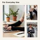 Unisex Arm Warmers Arm Sleeves for Women and Men Made in Turkey (Gray)