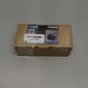 CML Hardware Matte Black Keyed Entry Door Knob for Entrance, Exterior and Interior Use, Round Ball Handle, Stainless Steel