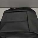 NLQR Front Driver Bottom Replacement Seat Cover Black Microfiber Leather Compatible with Mercedes Benz GL320 GL350 GL450 GL500 GL550 2007-2012