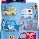 Baby Boom Kids Nap Mat Set Includes Pillow and Fleece Blanket (46x21 Inch (Pack of 1)