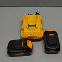 Genuine Capacity 20V Max Replacement for Dewalt Battery 6.0Ah and DCB112 Charger - OEM Equivalent Capacity, Compatible with 12-20V Battery and All 20V Dewalt Cordless Tools (Yellow)