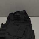 GFIRE Tactical Vest - Airsoft Lightweight Modular 3D Breathable Quick Release Vest, Adjustable Tactical Gear for Training (Black)