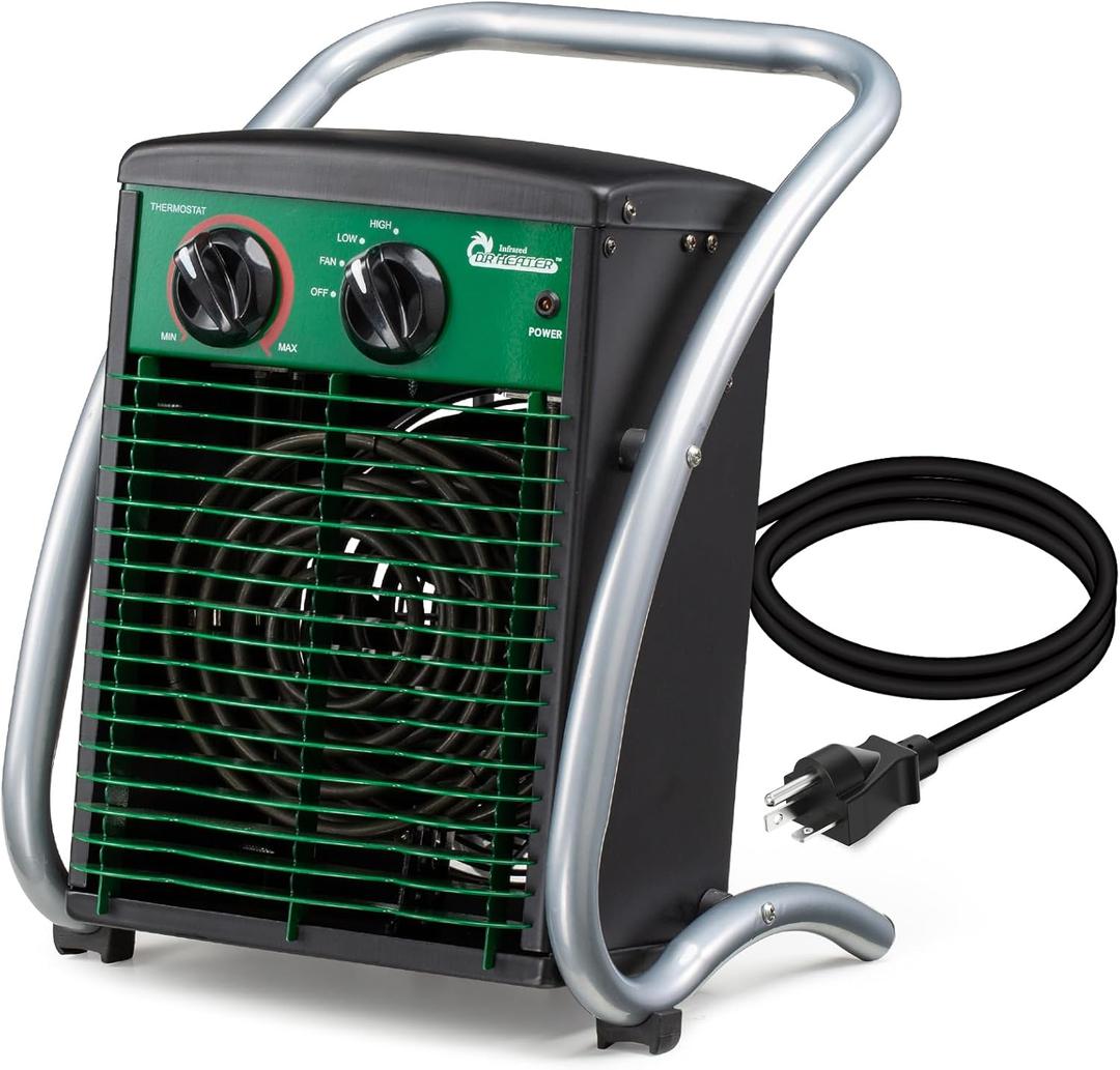 DR. INFRARED HEATER DR218-3000W Greenhouse Garage Workshop Infrared Heater, 3000-watt