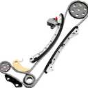 ECCPP Timing Chain Kit fits for Mazda 3 2004-2013, 6 2003-2007, CX-7 2007-2012 2.3L Fits DOHC L4 Replace# L3K914143 L3K912671