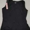 QINSEN Women's Square Neck Sleeveless Double-Layer Tank Tops Basic Tight T Shirts XL