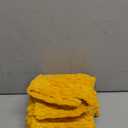 Kevin Textile 2 Packs Decorative Throw Pillow Covers for Couch Striped Velvet Boho Cushion Covers for Chair 40x40 cm 16 x 16 Inch Yellow