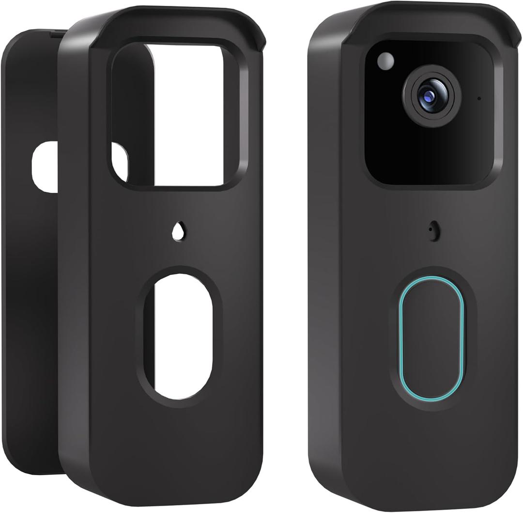 No-Drill Adhesive Doorbell Mount for Blink Video Doorbell (2025 2nd Gen) | Door Mounting Holder Bracket Accessories, Easy to Install, Perfect for Homes and Apartments(Blink Doorbell Not Included)