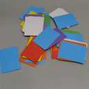 Harloon 100 Pcs Dry Erase Index Cards 3 x 5 Inch Laminated Reusable Dry Erase Note Cards Sheets for Office to Do List(Colorful)