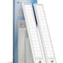 AMETHEUS 10inch Under Cabinet Lights, Motion Sensor Light Indoor, Wireless Closet Lights, 1800mAh Rechargeable Battery, Magnetic, 5 Levels Dimmable, Under Counter Lights for Kitchen, Bathroom (2 Pack)