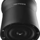 Normcore 54mm 2-in-1 Magnetic Dosing Cup & Funnel, Espresso Dosing Tools for Breville Sage Portafilter Basket, Matte Black Aluminum