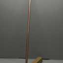 ROTHLEY 39.4 Inch Stainless Steel Wall Mounted Hanging Pot and Pan Rack with Adjustable S Hooks, Antique Copper