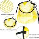 Football Target Net Easy to Attach Soccer Goal Net for Shooting Accuracy Practice Training 1Count