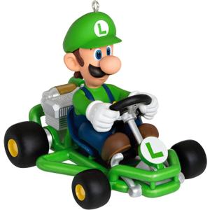 Hallmark Keepsake Christmas Ornament, Nintendo Mario Kart Luigi, Gifts for Gamers