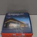 LED Strip Lights Warm White 3000K,16.4ft 110-120V Neon Rope Lights,Flexible Silicone Outdoor Waterproof Neon Strip Lights for Bedroom,Mirror,Kitchen Cabinet, Living Room,Halloween Decor