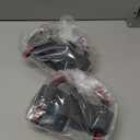 METOWARE Universal Trailer Coupler Ball Lock, Adjustable Heavy-Duty Trailer Hitch Locks Fit 1-7/8 Inch, 2 Inch, 2-5/16 Inch Couplers with 4 Keys Alike (2 Pack Red)