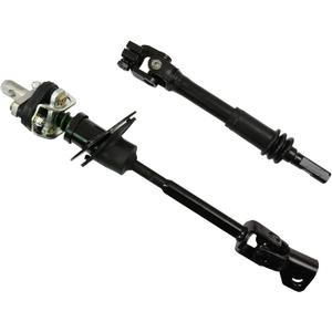 Lower & Intermediate Steering Column Shaft Assembly Kit with U Joint Coupler fit for 2006-2010 Hummer H3 H3T #19256702 25900714
