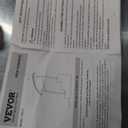 Happybuy 3-Step Transitional Handrail Fits 1 or 3 Steps Matte Stair Rail Wrought Iron Handrail with Installation Kit Hand Rails for Outdoor Steps (Unadjustable) (Black)