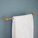 Delta Towel Rack | 24 Inch Champagne Bronze Towel Bar for Bathroom, Kitchen | Cassidy Accessories