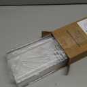 upsimples Acrylic Shelves for Bathroom Storage, 15" Floating Shelves Wall Organizer for Perfume, Make up, Skincare, Kids Bookshelf for Bedroom, Nursery, Living Room Decor, Clear, 4 Pack