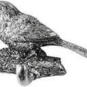 Duiaynke Coat Hooks, with Birds Perched Branch Design, Store and Hang Items or Wall Art Decor Resin Coat Hooks (Style A 13x4.5x8.3cm)