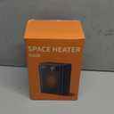 Lerat Electric Space Heater, Small Heater for Indoor Use, 1200W PTC Fast Heating Portable Heater, Overheat & Tip-Over Protection, Heating & Fan Modes for Bedroom, Office, Camping, Black