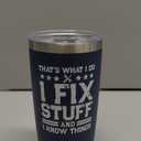Gifts for Dad, Men, Husband, Grandpa, Mechanic Father, Handyman - Birthday Presents for Men Unique - Mens Birthday Gift Ideas - Navy Tumbler 20Oz