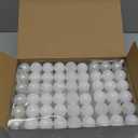 Shappy 216 Pcs Mini Christmas Ball Ornament 1.18 Inch Small Christmas Tree Decorations 6 Styles Shatterproof Xmas Ball with Hanging Loop for Holiday Party Wreath Xmas Tree(White)