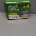 3 Pack Premium XL Shammy Cloth for Car Drying, 34x25 Chamois Towel for Car, Super Absorbent Shammy Towel for Car, Reusable Soft Car Drying Towels