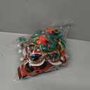 12Pcs Christmas Glasses Glitter Party Decorations Glasses Frames Cute Christmas Photo Props