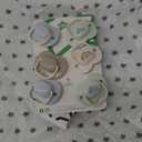 Tommee Tippee Anytime Matte Pacifier, 0-6 Months, Symmetrical Baglet, BPA-Free Binkies, Blue/Green, Pack of 6