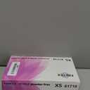 FINITEX Nitrile Disposable Latex-Free Gloves - 3.5mil 100PCS Powder-Free Latex Free Cleaning Medical Exam Food Gloves (Rose Red (X-small 100))