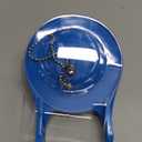 iFealClear 3-Inch Toilet Flappers Compatible with Gerber 99-788, Rubber Toilet Flapper Replacement with Stainless Steel Chain for 3" Toilet Tank, Water Conserve High Performance, Easy to Install, Blue