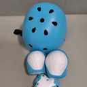 Kids Bike Helmet Set, Adjustable Helmet for Ages 3-10 Year Boys Girls, Pad Set with Knee and Elbow Pads for Bike, Roller, Skating, Scooter, Longboard and More Sports, M