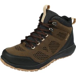 Northside Men's Benton Mid Waterproof Hiking Boot (11, Brown/Black)