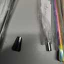 DOITOOL Stainless Steel Straw Stirrer Set 7Pcs Reusable Metal Cocktail Straws for Drinks Smoothies Coffee with Colorful Options 9.05 Inch Kitchen Accessories