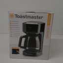 Toastmaster 12-Cup Digital Touchscreen Drip Coffee Maker, Black, TM-131CM